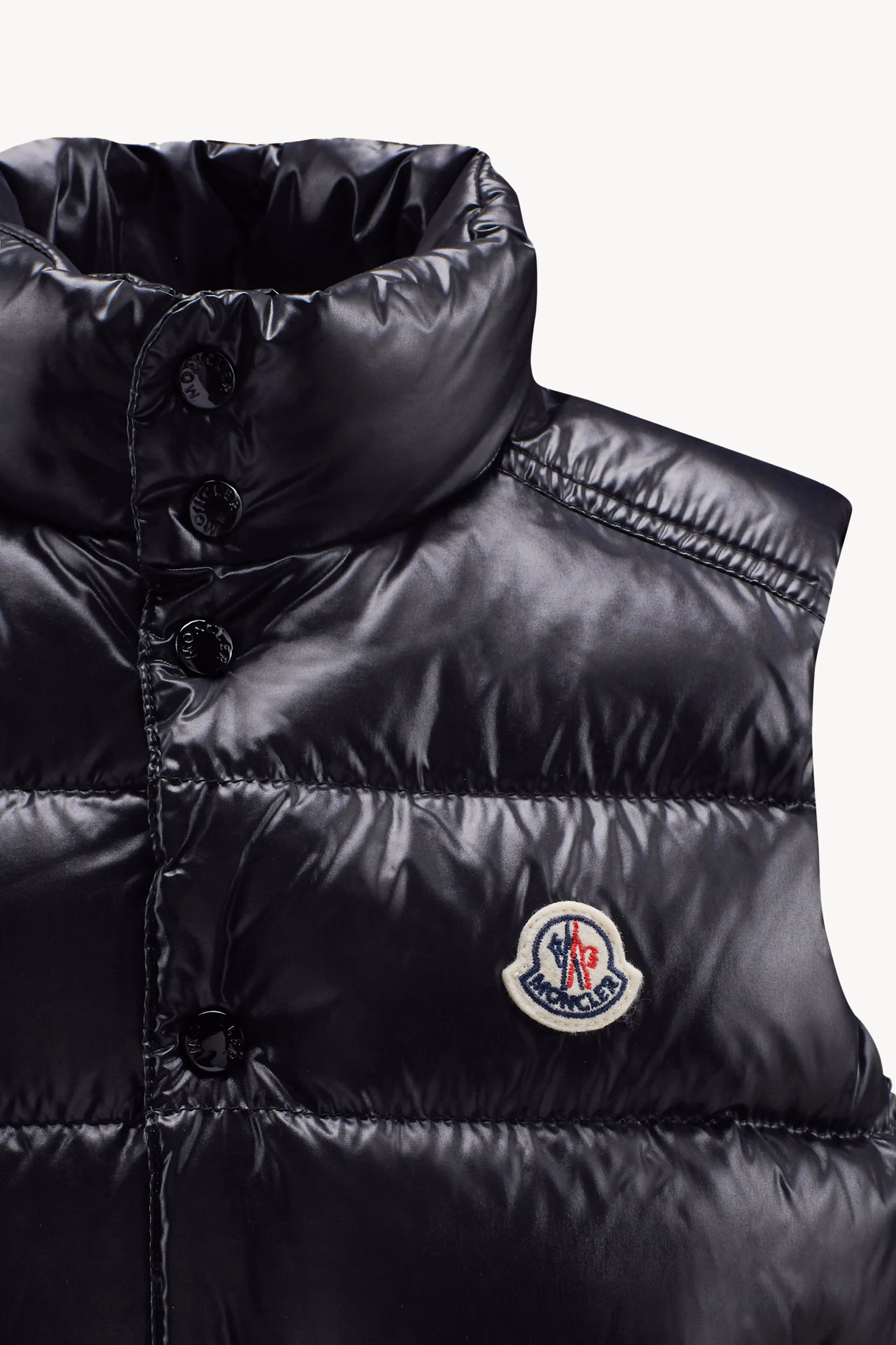 Tib Down Vest Boy Black Moncler 3